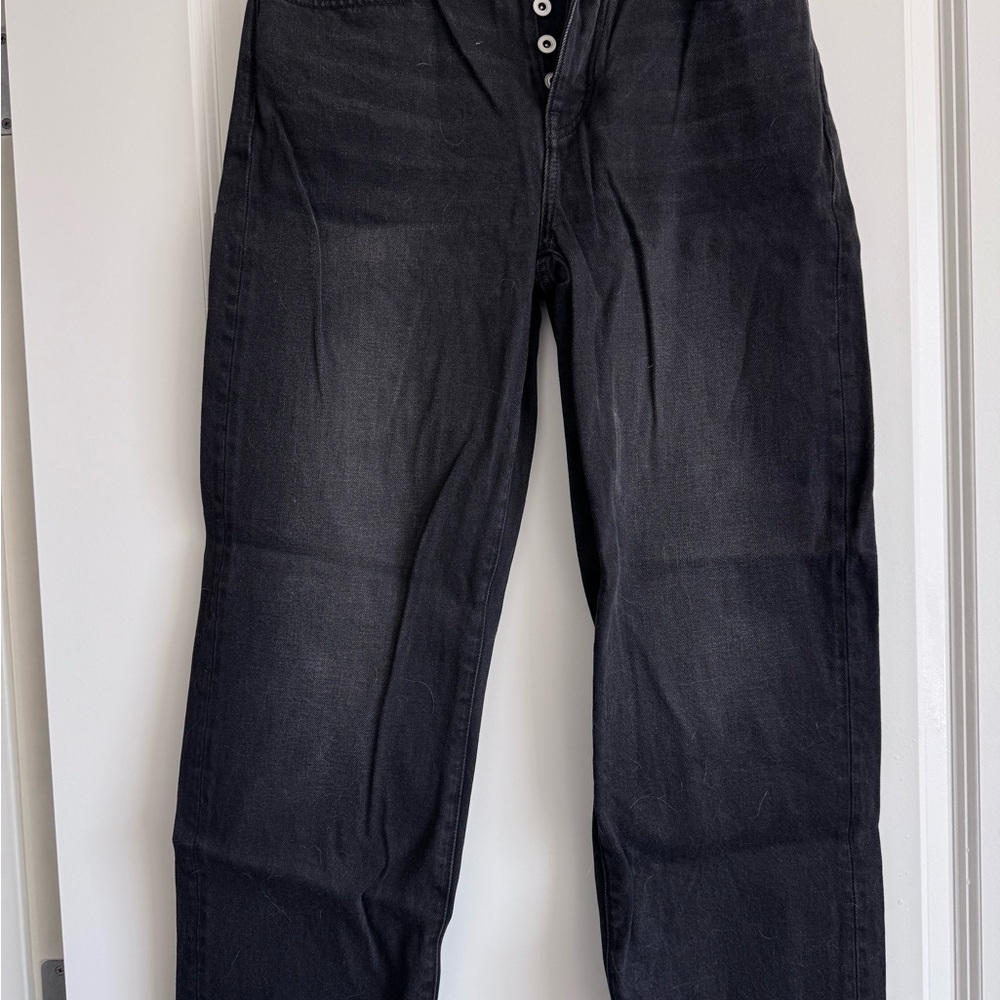 Madewell Women’s low cut  Black Straight Jeans